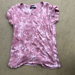 abercrombie and fitch tie-dyed tee shirt